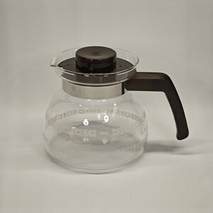 Melitta Corning 2 to 4 Cup Glass Replacement Coffee Pot Carafe Cafe Vintage